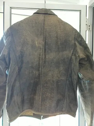 Chaqueta de cuero hombre Talla L