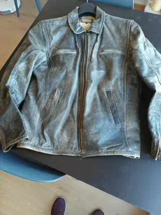Chaqueta de cuero hombre Talla L