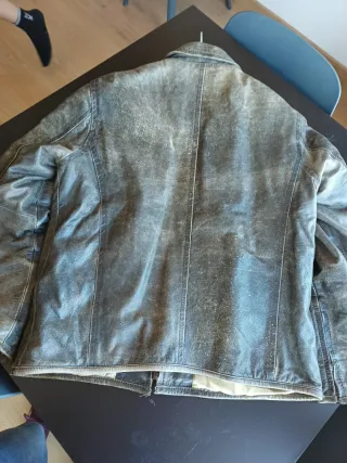 Chaqueta de cuero hombre Talla L