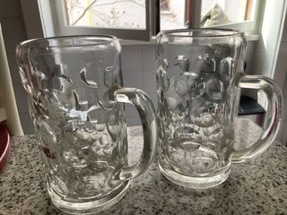 Bicchieri birra in vetro