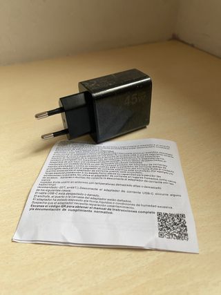 Pack 2 Cargadores Carga Rápida 45W USB-C (Nuevos)
