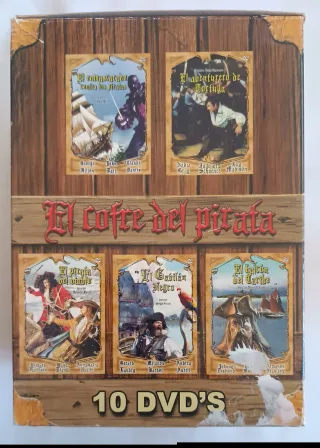El Cofre del pirata. 10 películas PRECINTADOS