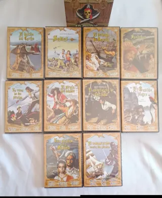 El Cofre del pirata. 10 películas PRECINTADOS