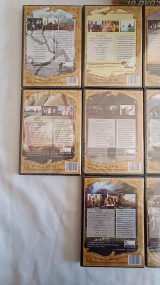 El Cofre del pirata. 10 películas PRECINTADOS