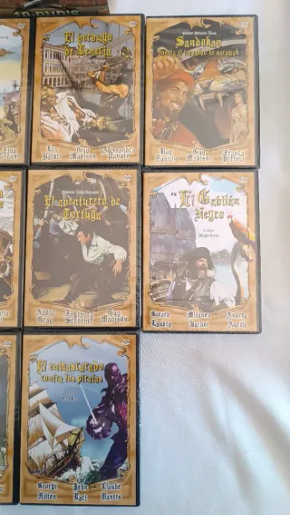 El Cofre del pirata. 10 películas PRECINTADOS