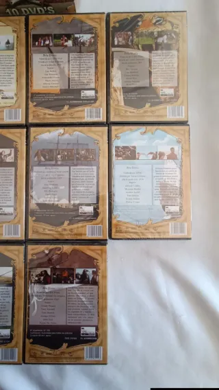 El Cofre del pirata. 10 películas PRECINTADOS