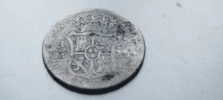 🇪🇸 2 Reales Madrid 1813 (IJ,-ESCASA).
