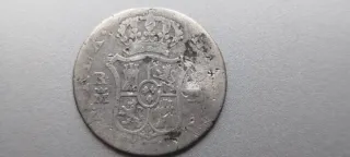 🇪🇸 2 Reales Madrid 1813 (IJ,-ESCASA).