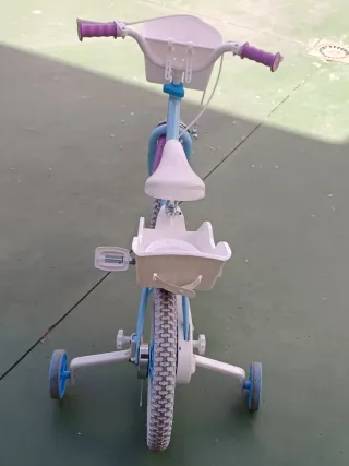 Bicicleta Frozen 16" pulgadas, Elsa, Ana y Olaf