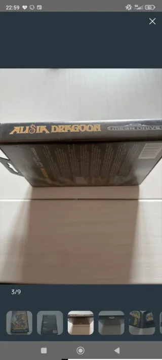 Alisia Dragoon Mega Drive Sega