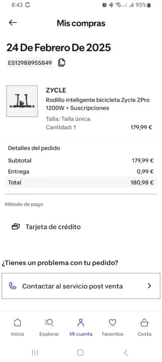Rodillo Zycle Smart Z Pro