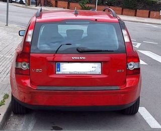 Volvo V50 2007 Rojo