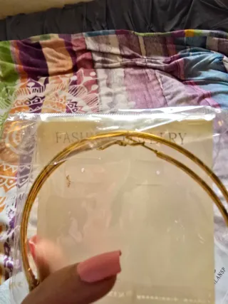 Pendientes Aro Gigantes Dorados y Plateados