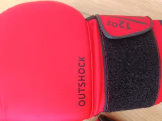 Guantes Boxeo Outshock Talla 12 Rojos