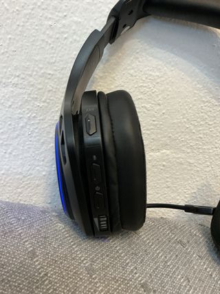 Auriculares Bluetooth WT01 Negros RGB