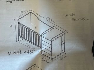 Maxicuna con cambiador y almacenaje