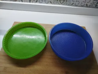 Molde Repostería Silicona Verde