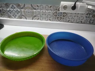 Molde Repostería Silicona Verde