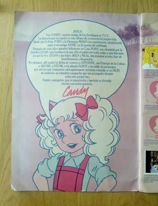 Álbum Cromos Candy Candy 1985