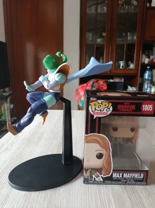 Dragon Ball Z Zarbon Bandai con su caja y bolsita
