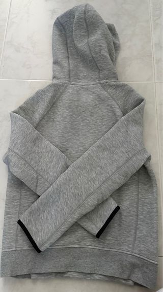 Sudadera Nike con capucha niño gris