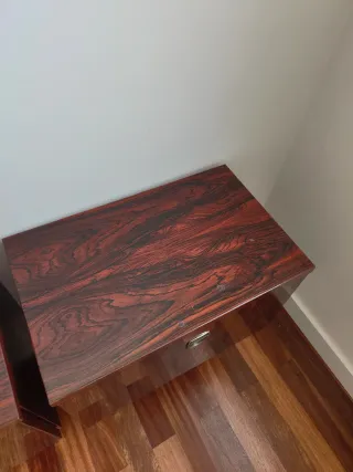 Mesitas de noche palisandro años 50