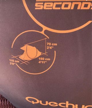 Tienda campaña Quechua 2 Seconds Baby