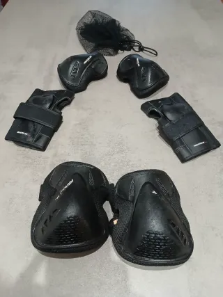 Patines Fila Ngro, gris lima, talla 37,5 + regalo