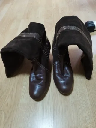 Botas altas marrones