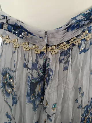 Vestido largo de Adolfo Dominguez