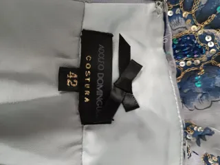 Vestido largo de Adolfo Dominguez