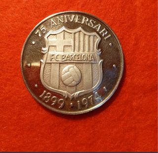 Moneda FC Barcelona 75 Aniversario