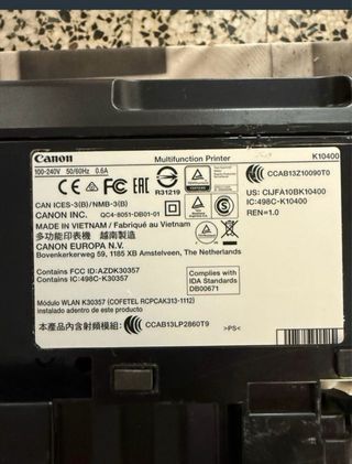 Fotocopiadora Canon Negra