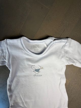 Pack 3 bodies bebé Chicco 0-3 meses