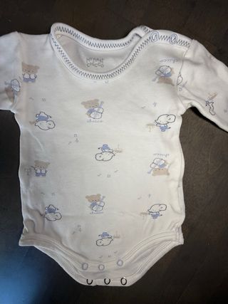 Pack 3 bodies bebé Chicco 0-3 meses