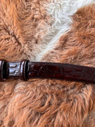 Cintura Coccodrillo Vero 115cm