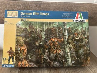 Maqueta Italeri Tropas de Élite Alemanas 1:32