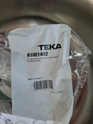 Fregadero Doble Teka Acero Inoxidable