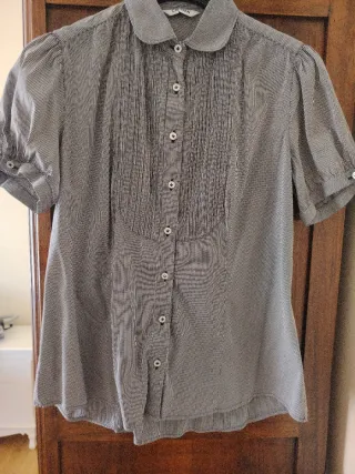 Camicia donna CAPRIAN grigia a righe