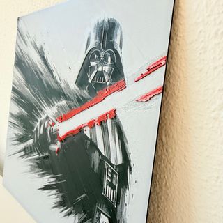 Lámina 3D en relieve – Diseño Darth Vader