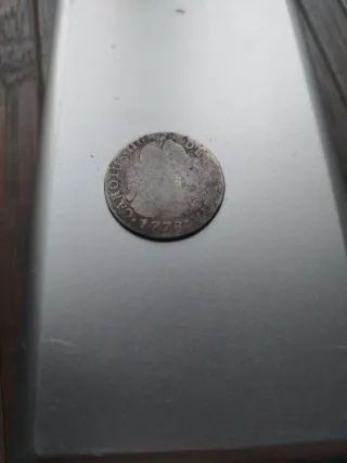 2 Reales 1778 Moneda Antigua