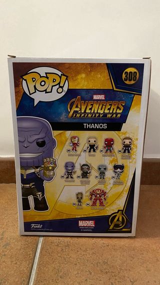 Funko Pop! Thanos 10" 308 Avengers LEER BIEN