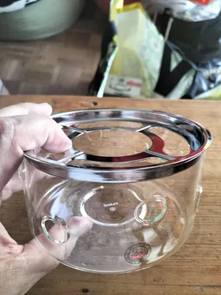 Rechaud de chá Bodum em vidro
