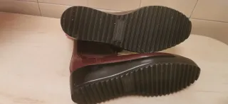 Botas de agua moradas