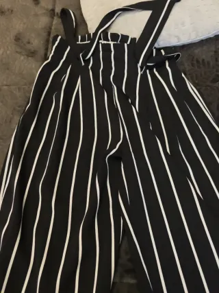 Pantalón palazzo rayas