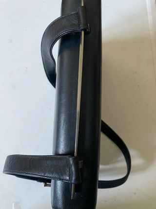 Borsa Valentino Orlandi vera pelle nera