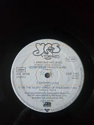 Vinilo Yes - Tormato