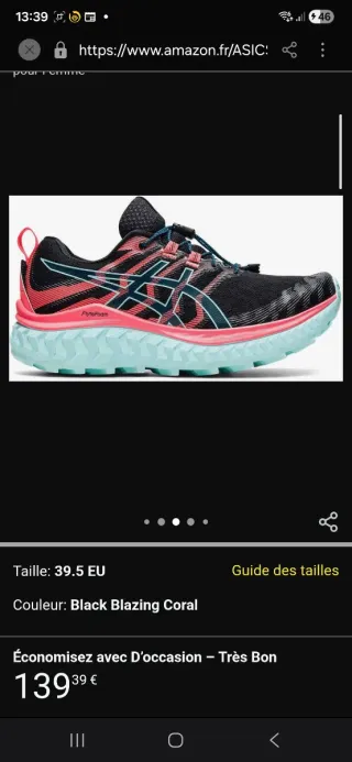 Zapatillas Asics Trabuco Max ,Talla 42