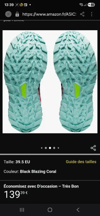 Zapatillas Asics Trabuco Max ,Talla 42