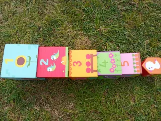 Set Cubi Cartone Animali Giocattolo